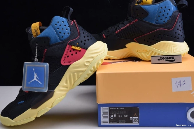 Rep MAX UNION JORDAN DA1951-001 NOIR' 'OFF MID LA X DELTA 0815
